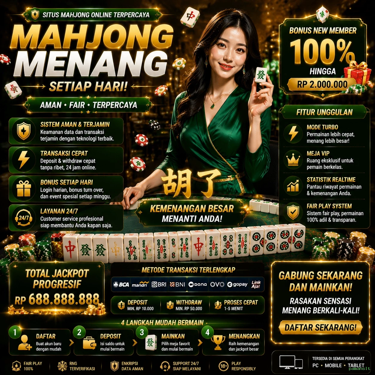 Ikon aplikasi pamanslt resmi